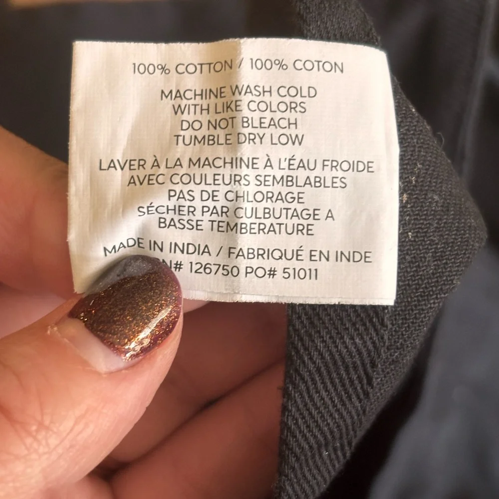 Black Aprons with Embroidered Text - Picture 5 of 5